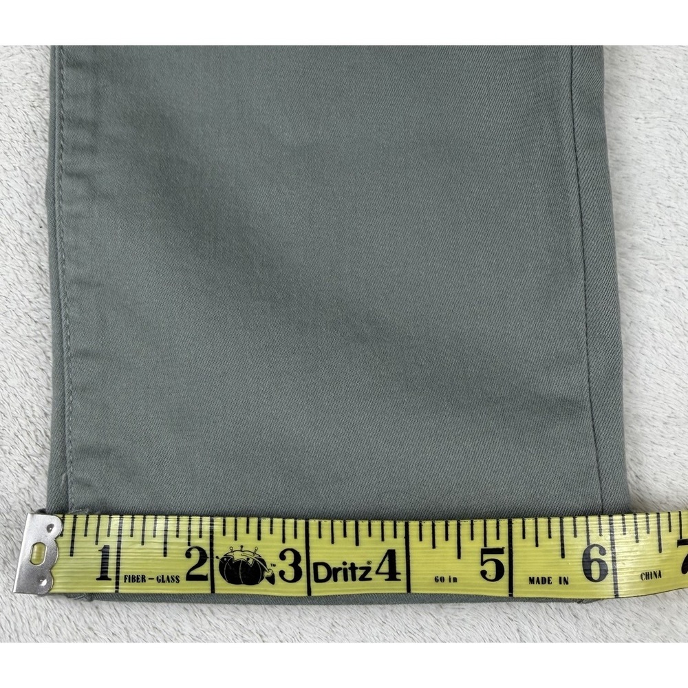 NWT-Democracy Ab Solution Ankle Skimmer Olive Green Pants Elastic Waist Size 4 - Picture 16 of 16